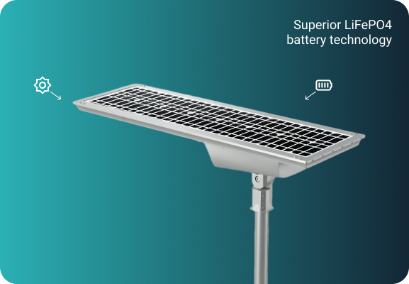superior battery solar lighting