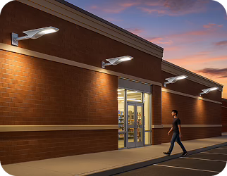 Business solar lighting