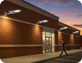 Business solar lighting