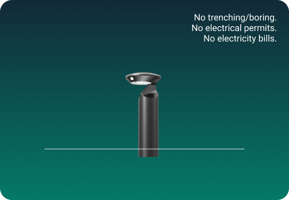 easy installation solar lighting