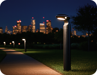 Business solar lighting