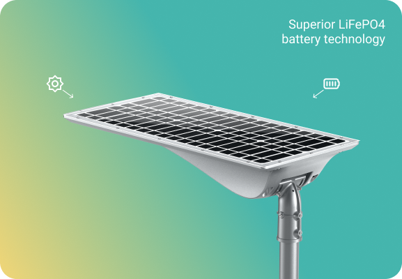 superior battery solar lighting