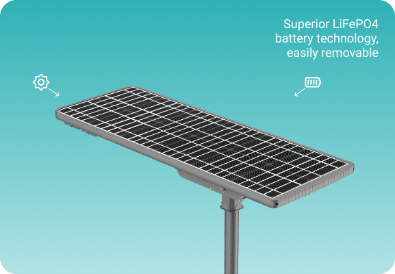 superior battery solar lighting