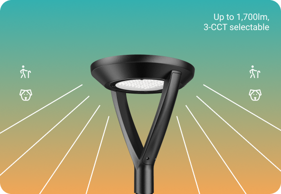 variable lumen solar lighting