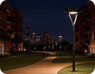 Parks and Recreational solar lighting