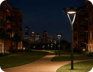 Parks and Recreational solar lighting