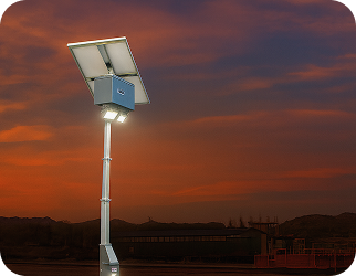 Jobsite mobile solar lighting