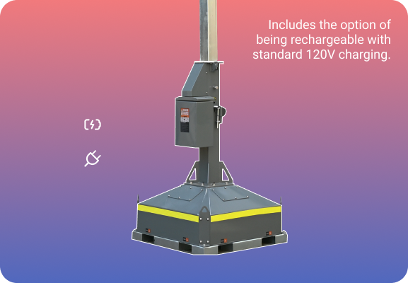 Rechargeable options mobile solar lighting