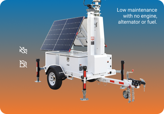 low maintenance mobile solar lighting