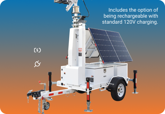 Rechargeable options mobile solar lighting