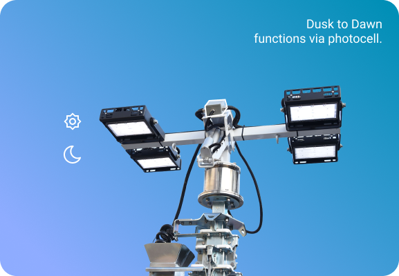 Photocell mobile solar lighting