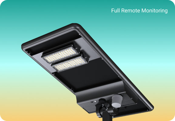 Remote Monitoring solar lighting