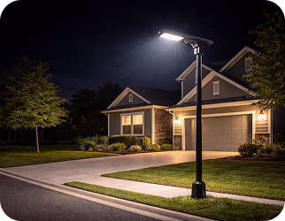 residential street solar lighting