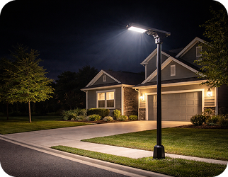 residential street solar lighting