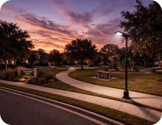 Walkway Solar Lighting