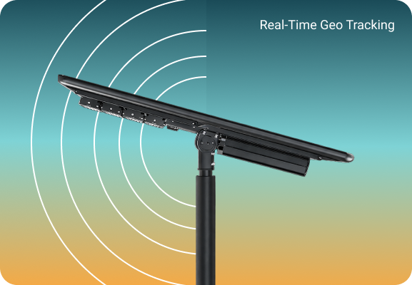Geo tracking Solar Lighting