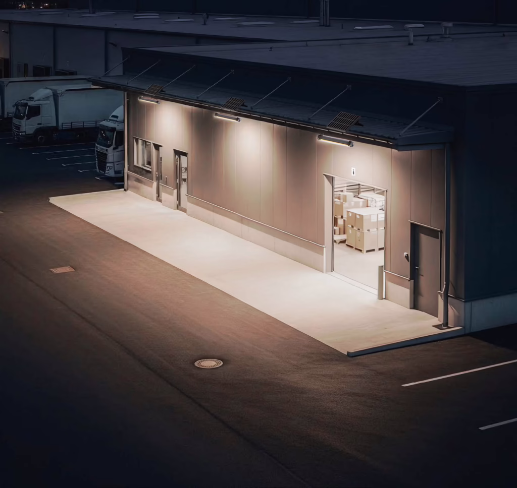solar warehouse lighting